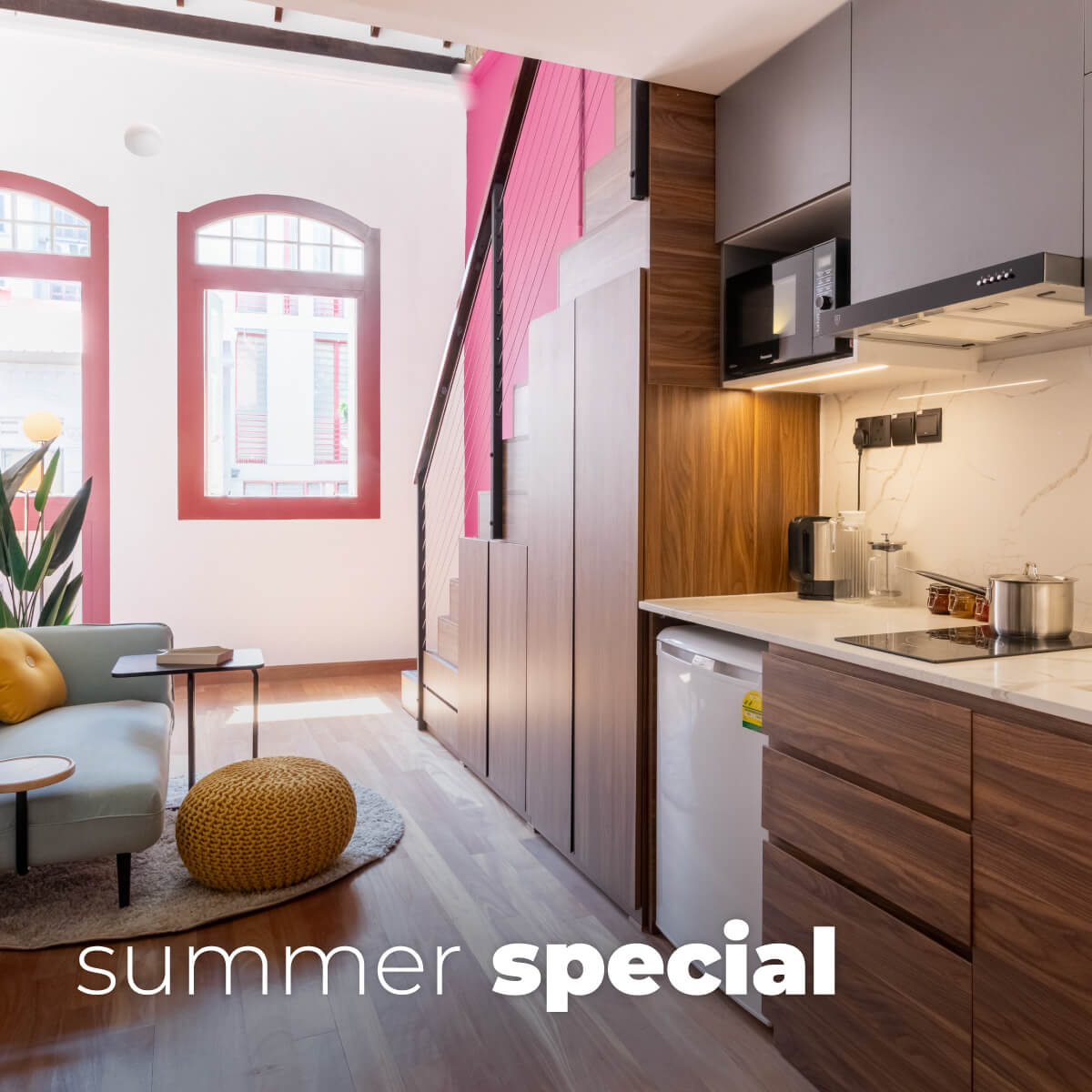 Summer special promotion for short term stay
